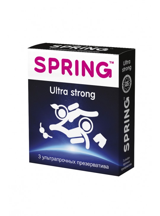 Презервативы SPRING ULTRA STRONG - ультра прочные 3шт