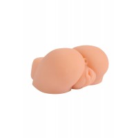 Вибромастурбатор реалистичный вагина+анус, XISE Emily, TPR, 16,5 см.