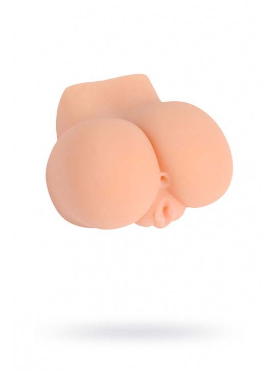 Вибромастурбатор реалистичный вагина+анус, XISE Emily, TPR, 16,5 см.
