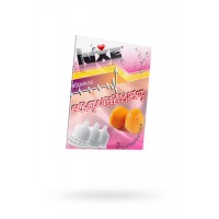 Презервативы Luxe КОНВЕРТ, Сексреаниматор, абрикос, 18 см, 3 шт