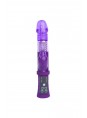 Вибратор с клиторальным стимулятором TOYFA A-Toys , TPR, Фиолетовый, 22 см