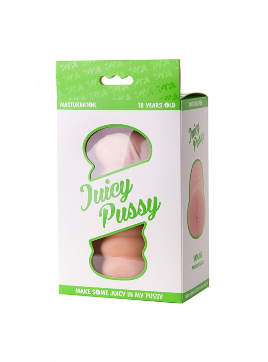 Мастурбатор реалистичный TOYFA Juicy Pussy, вагина, возрастная серия 18 летняя