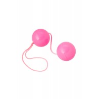 Вагинальные шарики TOYFA, ABS пластик, розовые, Ø3 см