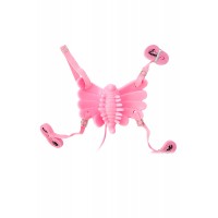 Вибробабочка розовая Toyfa