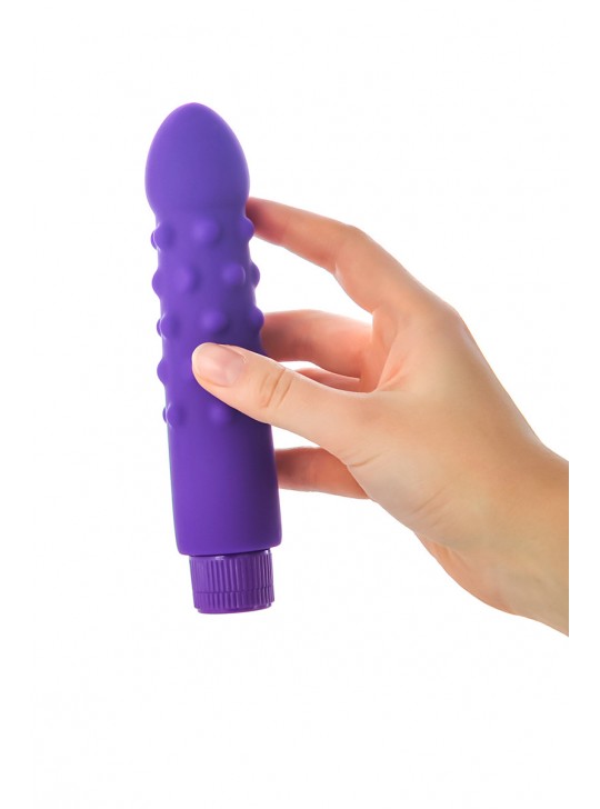Вибратор TOYFA A-toys, фиолетовый, 15 см